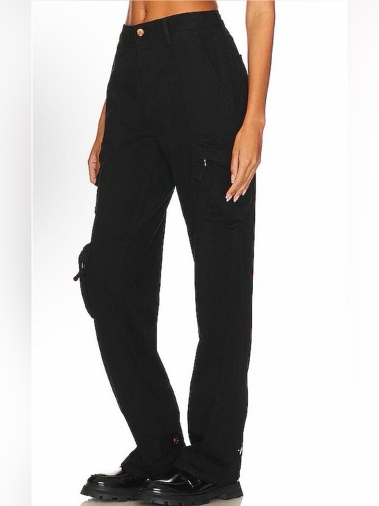pistola Pants - Pistola Black Cargo Jogger Women’s Pants Denim Size 26